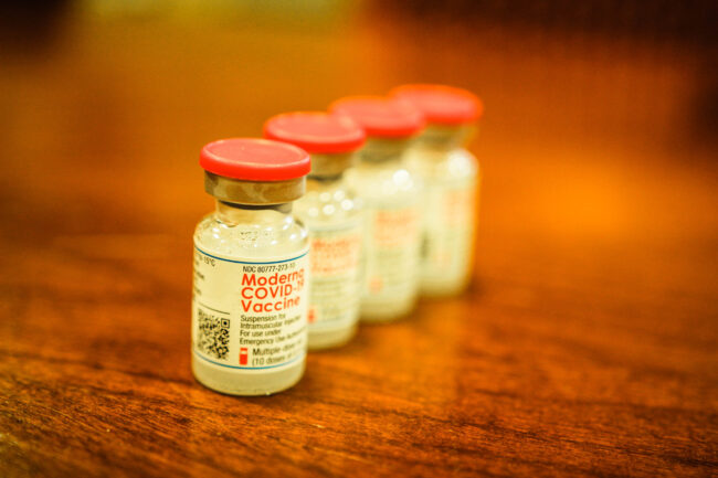 IMG_6955 Moderna vaccine viles