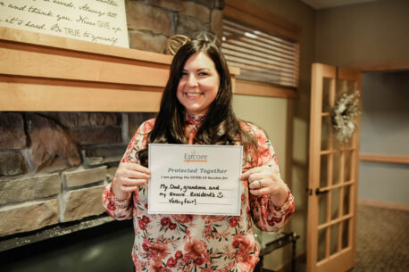 My dad grandma and my encore residents