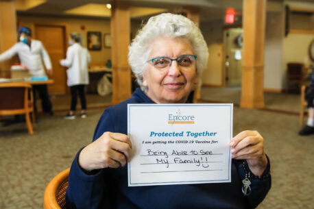 So I can see my family!