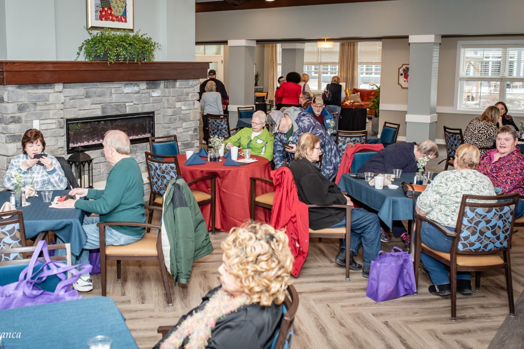 710853971-courtyard_opening-0611 Guests enjoyed a sampling of The Courtyard’s fine cuisine.